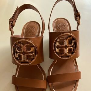 TORY BURCH wedge- excellent condition, size 7